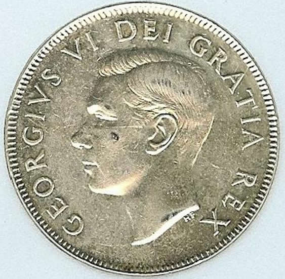 1950-Canadian-Half-Dollar---No-Design---Grade-Opinions