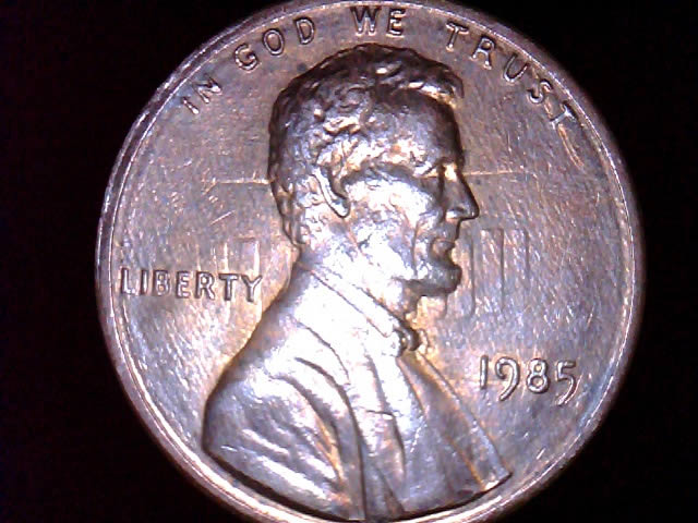 1985-Lincoln-Cent---Abe-In-Trouble-Again