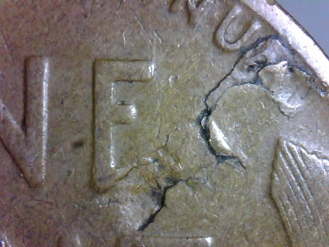 1942-Lc--Reverse-Lamination-?--Strange-What-Happened-?
