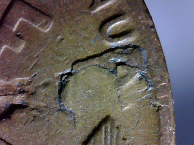 1942-Lc--Reverse-Lamination-?--Strange-What-Happened-?