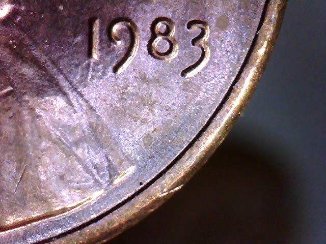 1983-Lincoln-Cent-Streaks-On-Liberty