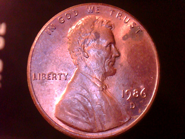 1986-D-Cent-Strike-Thru,-Rim-Burr-?-Seeking-Opinions