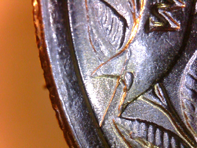 1999-P-Georgia-Quarter-Die-Crack-Obverse-And-Reverse