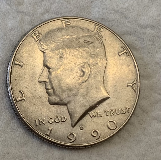 1990-P-Kennedy-Half-Dollar--Struck-Twice?