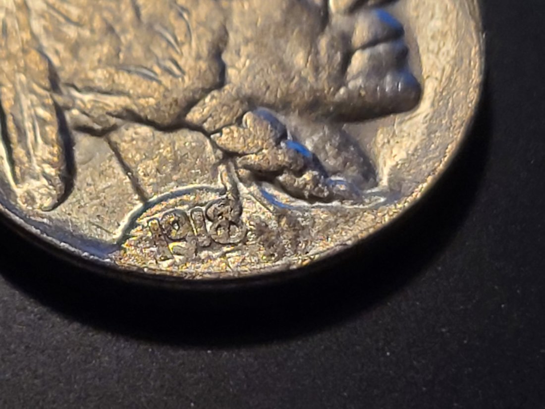 1918-Buffalo-Nickel-With-Possible-7-Over-The-8