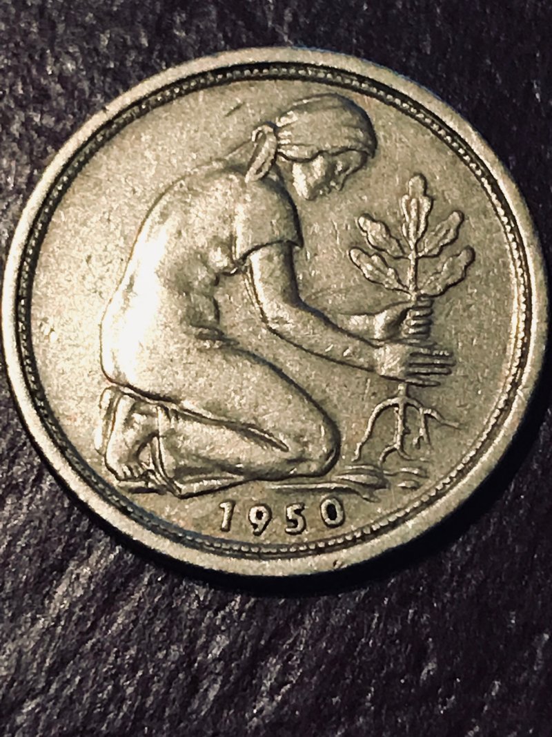 1950-German-50-Pfennig-Price?