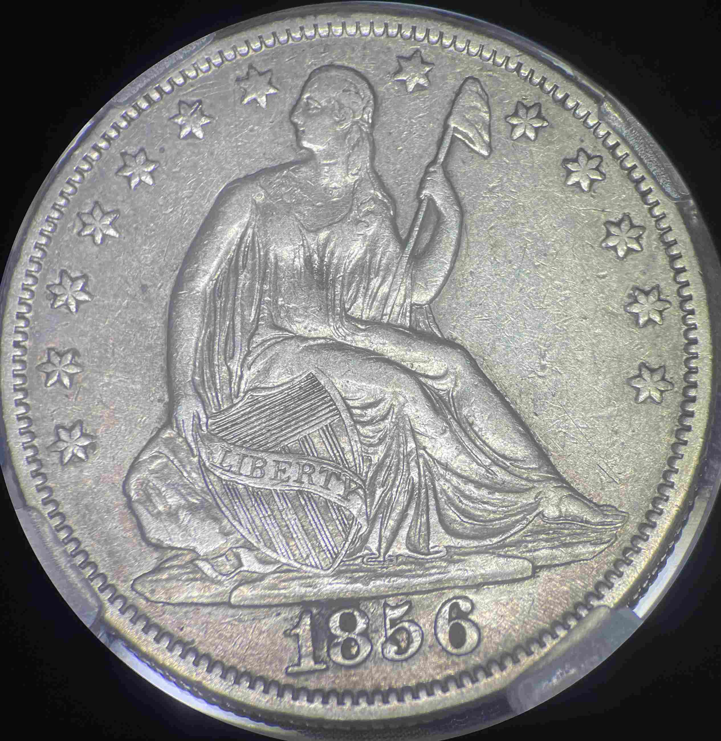 1856-O-Seated-Liberty-For-Grading