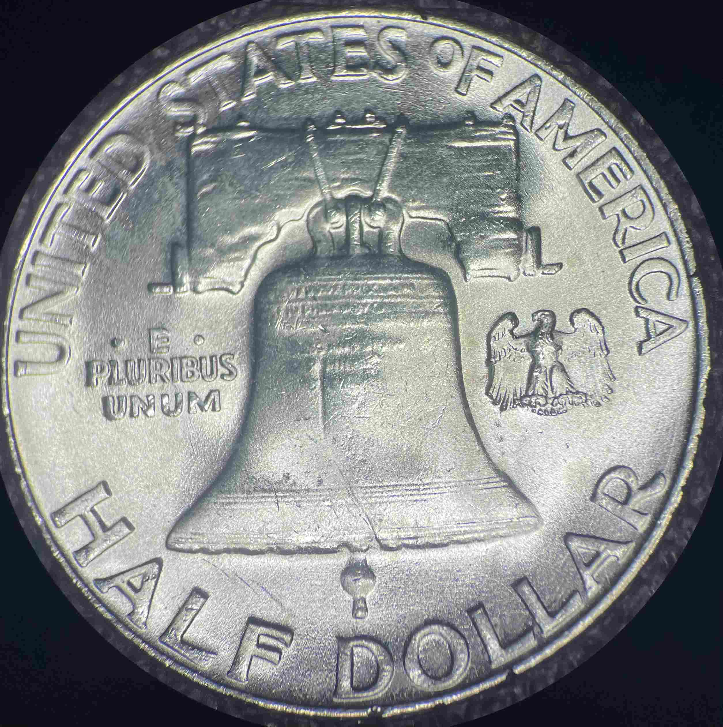 1959-P-50c-Franklin-Halves-DDR?-Type-3-Eagle-？