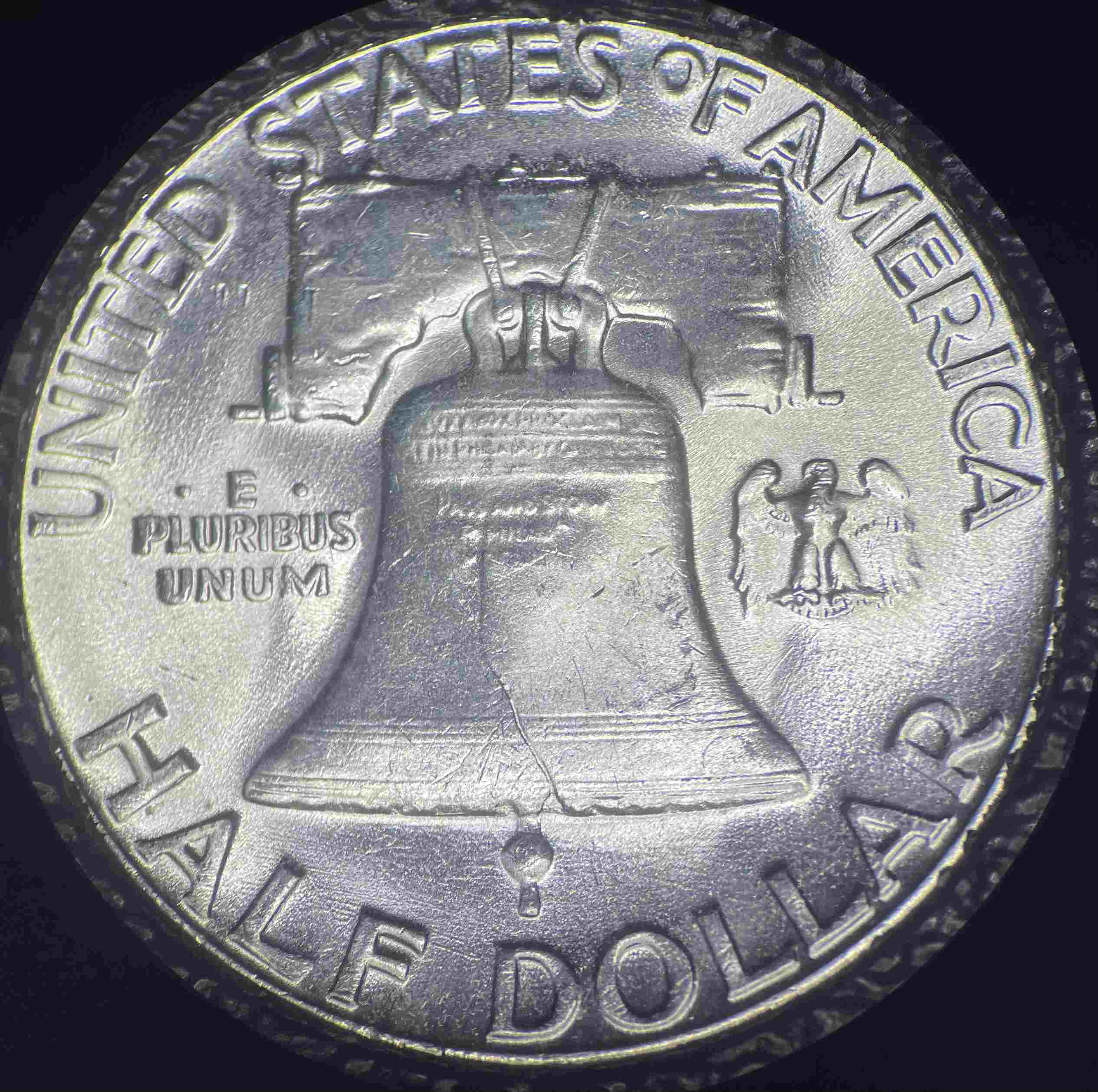 1956-Franklin-Halves-,-Is-This-A-Bugs-Bunny-？