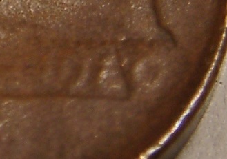 Lincoln-Cent-Brockage