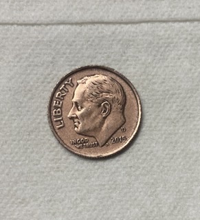 2015-D-Dime-Missing-Clad-Layer-Obverse-&-Reverse