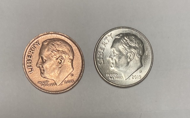 2015-D-Dime-Missing-Clad-Layer-Obverse-&-Reverse