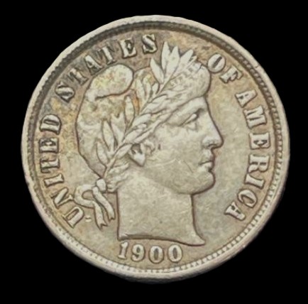 A-1900-P-Barber-Dime-To-Grade