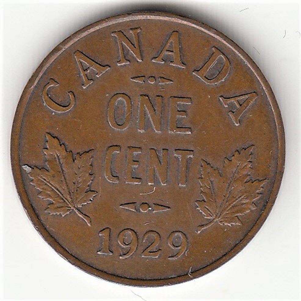 Canada-Small-Cent-1929-High-9-Versus-Medium-9---PCGS