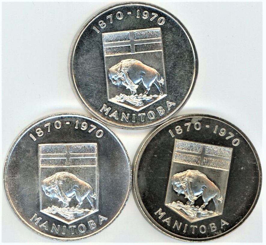 1970-Manitoba-Centennial-Medals---Mint-Mark-Varieties
