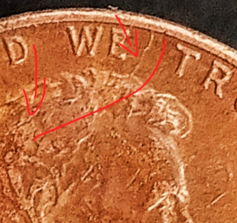 1983-Cent---Is-This-A-Spiked-Head-Lincoln-And-Additional-Die-Cracks?