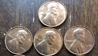 1973-S-D-And-No-Mint-Mark-Uncirculated-Pennies