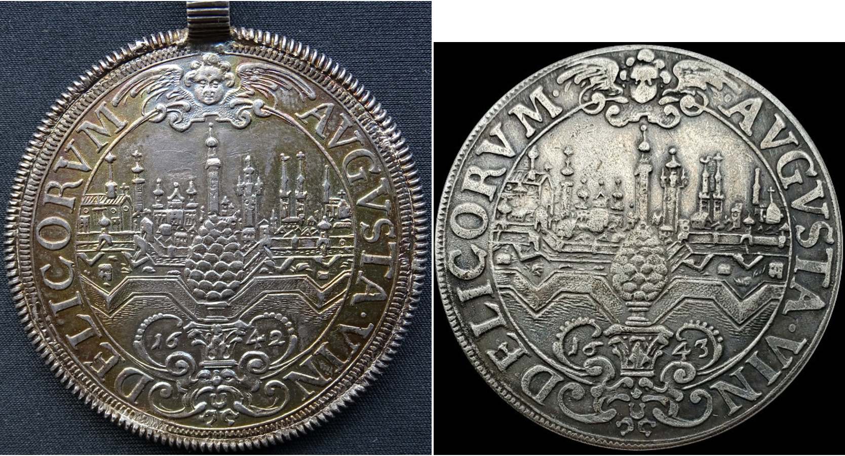 Possible-Non-Genuine-1643-Augsburg-Thaler
