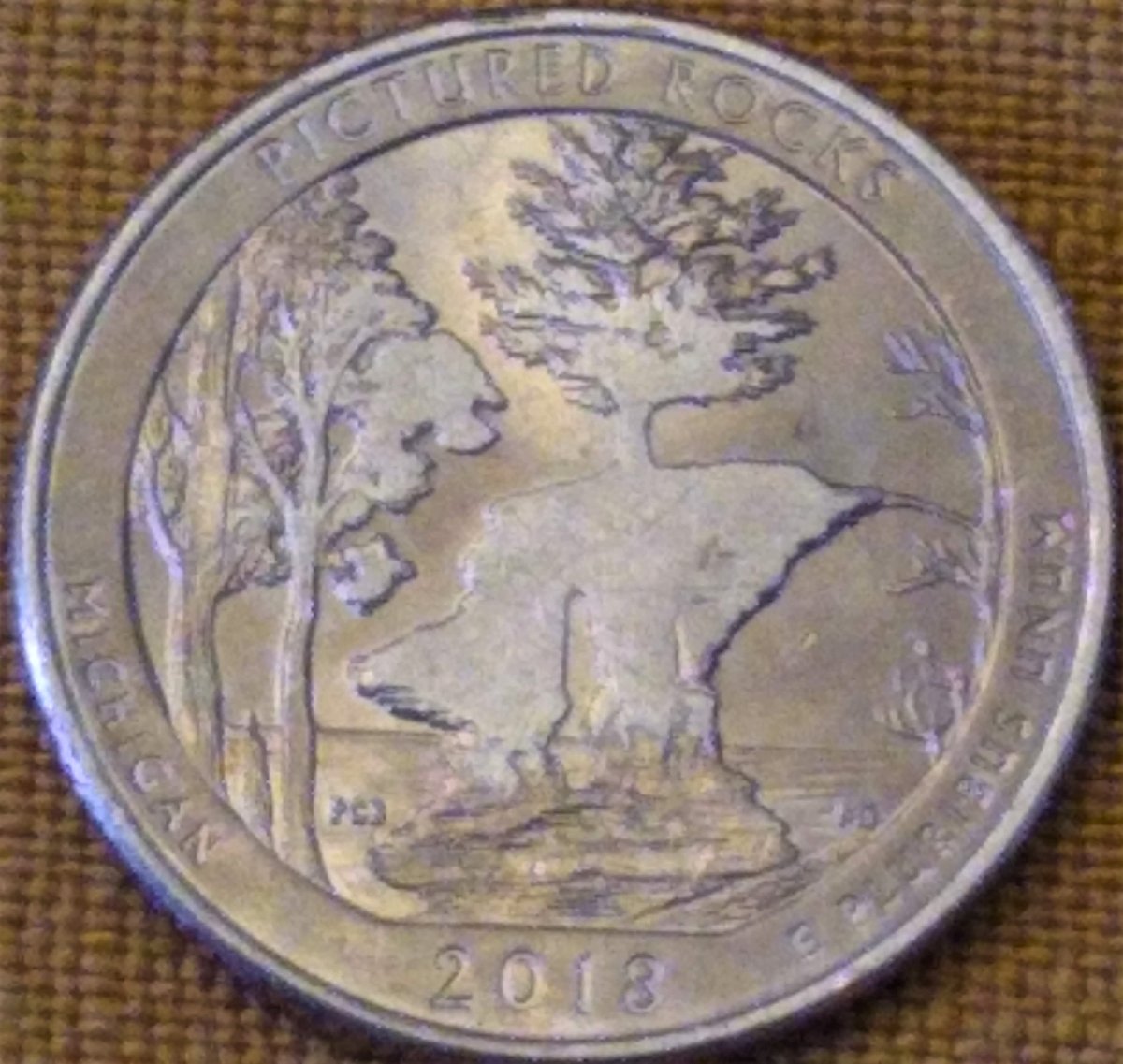 Help-With-This-2018-P-Quarter---Flat-Rim-Obverse-/-Sheared-Details-Reverse