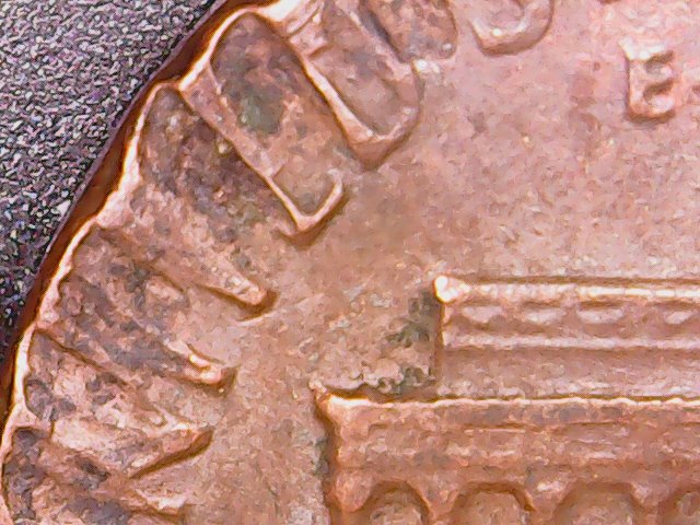 1984-Cent-Tool-Marks-On-One-Side-?-Yet-Nothing-On-The-Opposite-Side