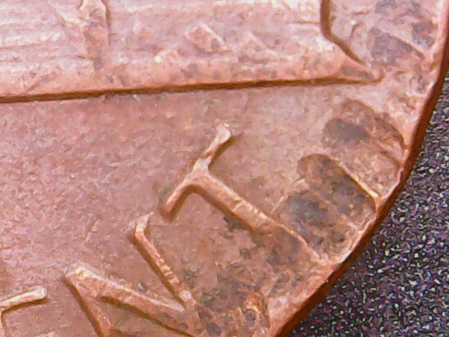 1984-Cent-Tool-Marks-On-One-Side-?-Yet-Nothing-On-The-Opposite-Side