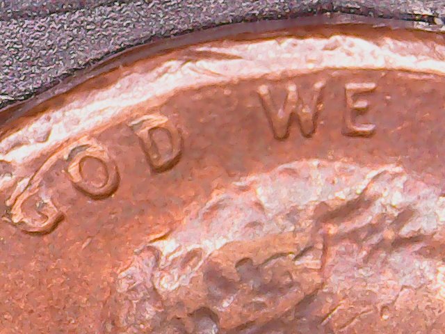 1984-Cent-Tool-Marks-On-One-Side-?-Yet-Nothing-On-The-Opposite-Side