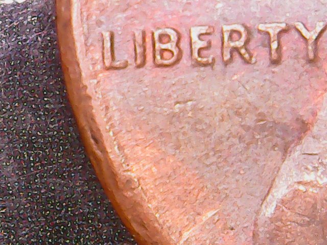 1984-Cent-Tool-Marks-On-One-Side-?-Yet-Nothing-On-The-Opposite-Side