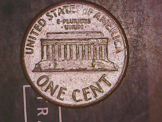 1991-Cent-Silver-Color/Material-On-It-?