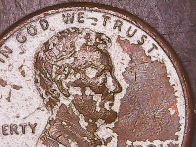 1991-Cent-Silver-Color/Material-On-It-?