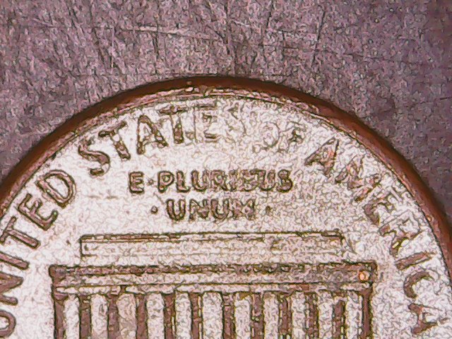1991-Cent-Silver-Color/Material-On-It-?