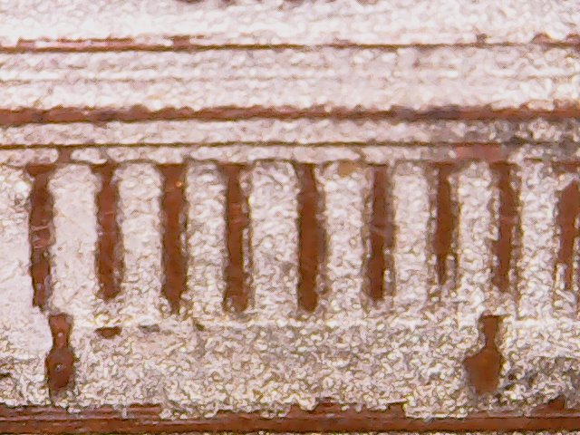 1991-Cent-Silver-Color/Material-On-It-?