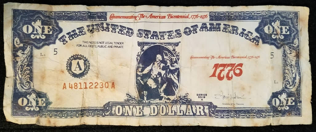 1776-1976-One-Dollar-Bicentennial-Novelty-Worth-Anything-?