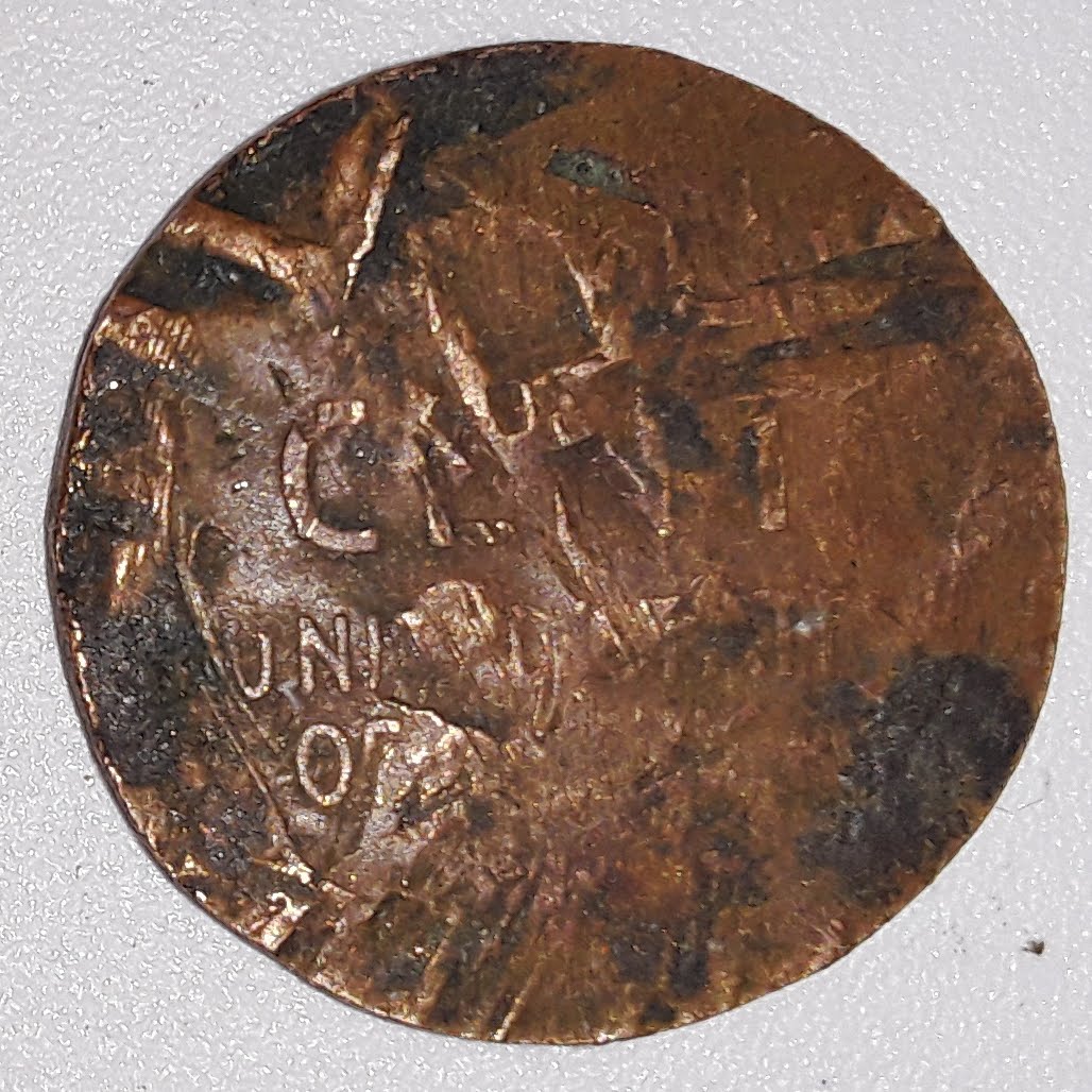 1940-Wheat-Penny-On-Copper-Dime-Sized-Planchet-?