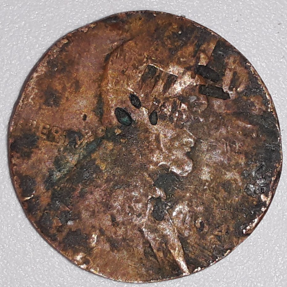 1940-Wheat-Penny-On-Copper-Dime-Sized-Planchet-?
