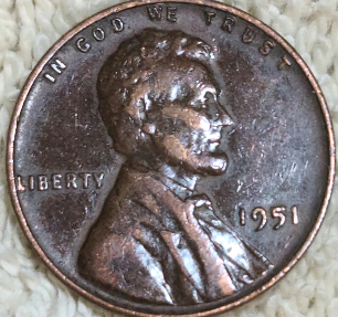 1951-Lincoln-Penny-Possible-Die-Crack-Error