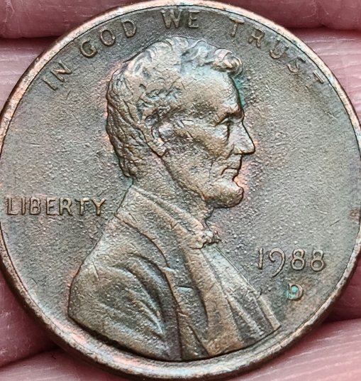 1988-Lincoln-Penny-With-Reverse-Of-1989