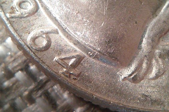Doubled-Die-On-4--1964-Quarter?