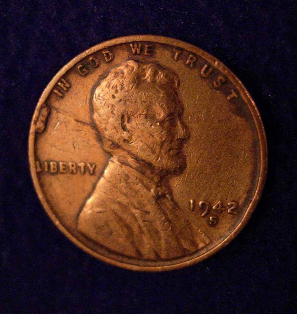 1942-S-Lincoln-Cent:-Is-This-A-Cud-Or-Something-Else?