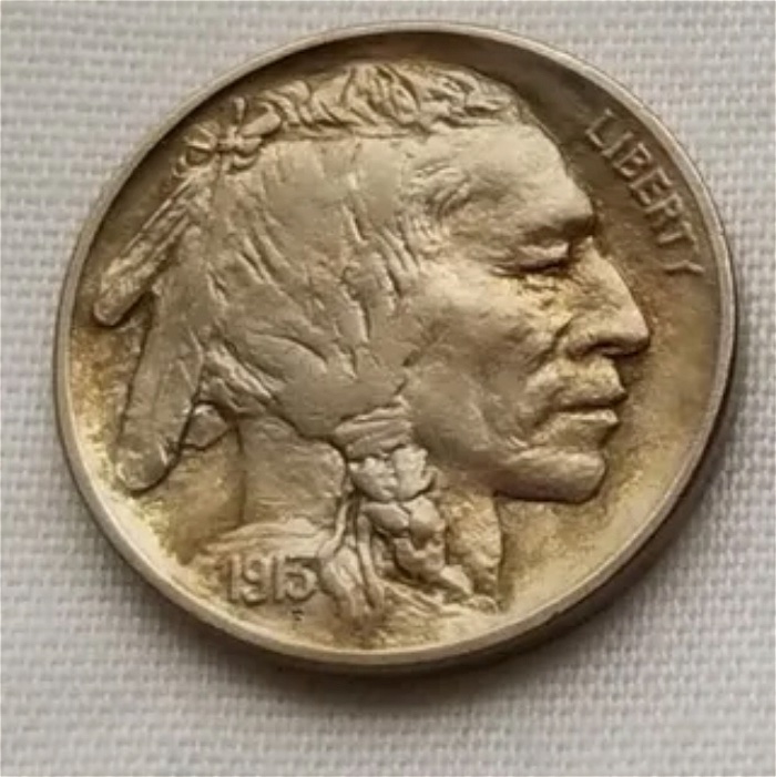 1913-Buffalo-Nickel-Type-2-Uncirculated-Grade