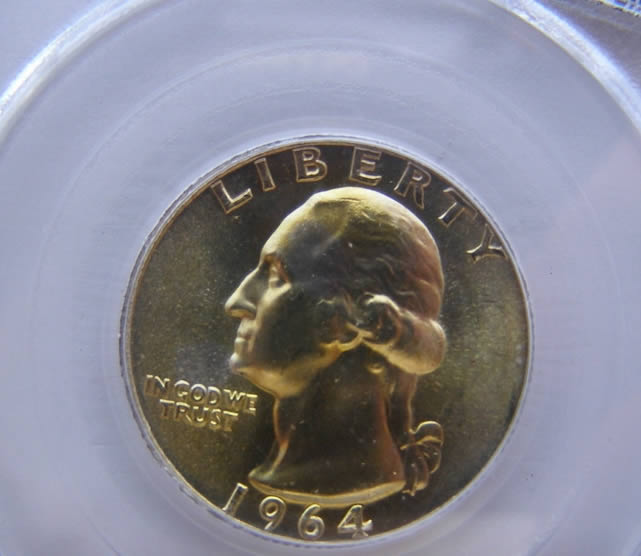 You-Vs.-PCGS---Gold-Toned-1964-D-Washington-Quarter