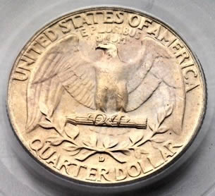 You-Vs.-PCGS---Gold-Toned-1964-D-Washington-Quarter