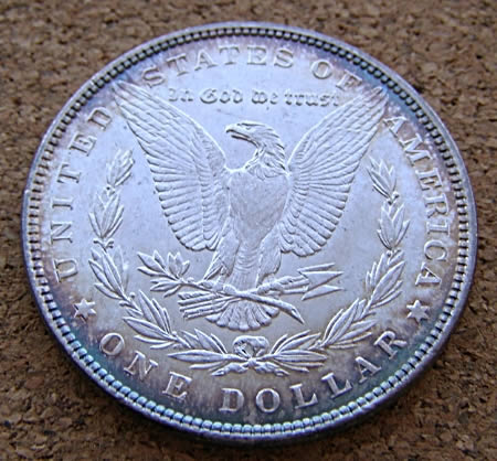 Toned-1884-Morgan-Silver-Dollar