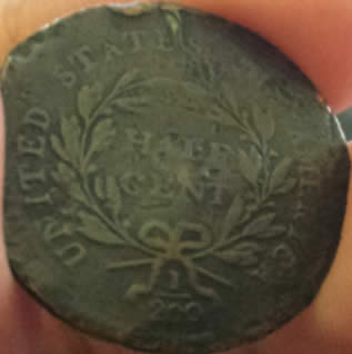 1795-Half-Cent