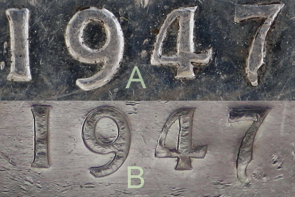 1947-$1-Varieties-Am-Not-Sure-About-These-2.-Can-Anyone-Help-Please