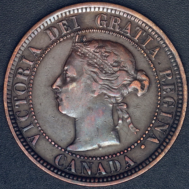 1887-Large-Cent-Is-This-Dbl--MD-Both-Sides?-Nearly-Rtcl
