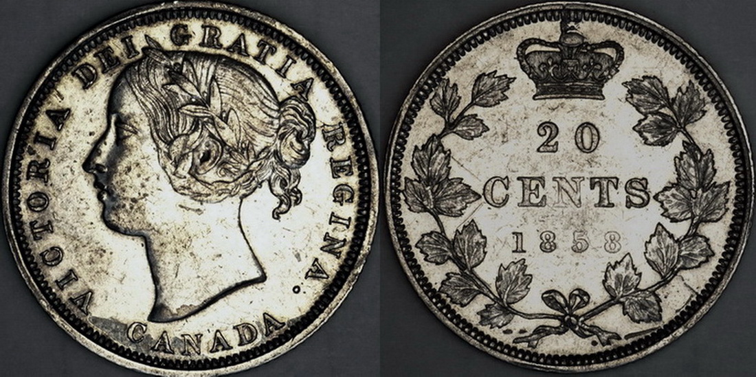 1858-20-Cents-Opinion-On-Grade-Please