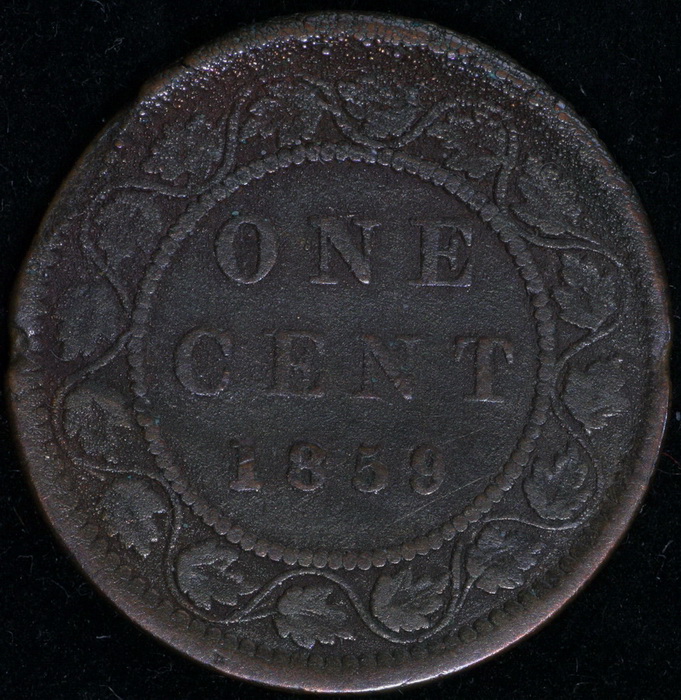 1859-1-Cent-Or,-Is-It-Possibly-A-2-Cent-Coin?-Or-Is-It-A-Complete-Fake?