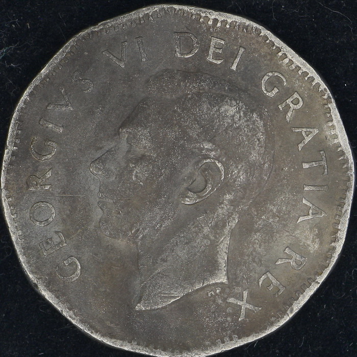 1949-Nickel-Near-Black-Color