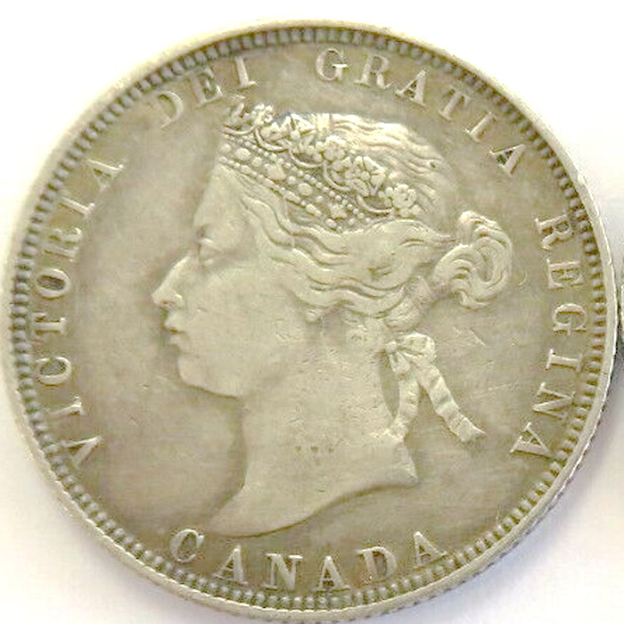 1871-25-Cent-OBV-1------With-Tons-Of-Green-Spots-Listed-On-The-Bay-New-Info