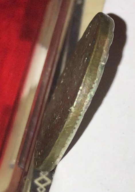 Mercury-Dime-On-Wheat-Back-Cent-Planchet-